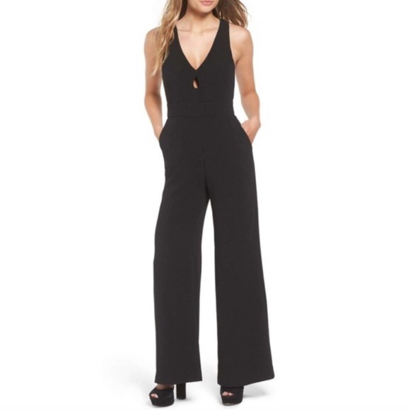 wayf black jumpsuit